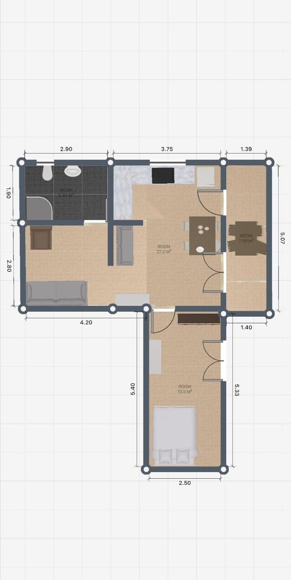 Apartments And Rooms Camelia Premantura Rum bild